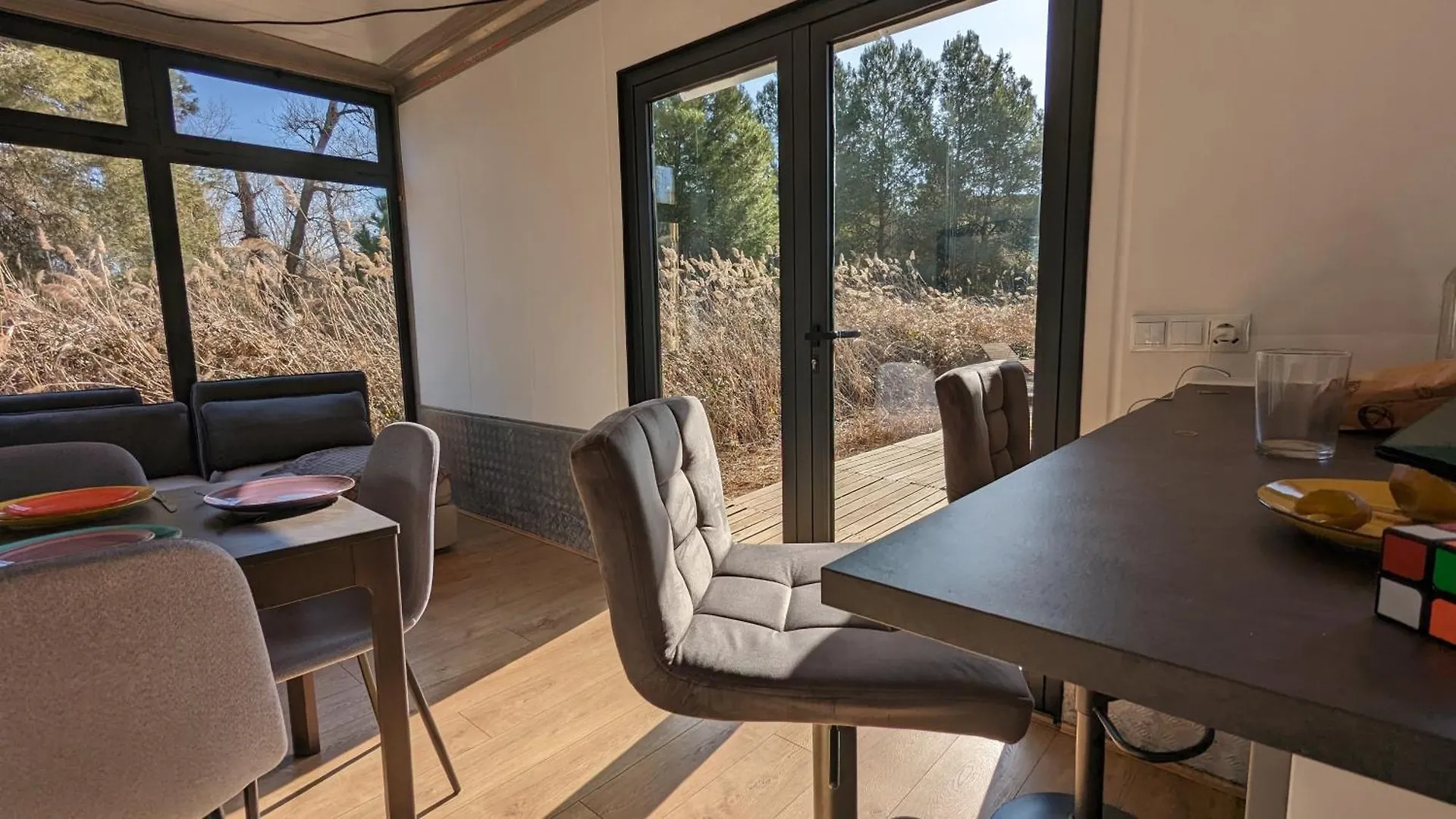 Cooltainer Retreat Sustainable Coastal Forest Tiny House Near Barcelona By Quirkygetaway Villa Castelldefels Holiday home